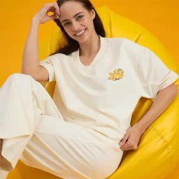 Sweet Dreams Beige Pyjama Set-picture-31