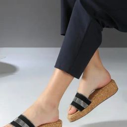 Inc.5 Women's Black Casual Wedges-image-15