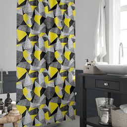 ArtzFolio Single Piece Waterproof Polyester Shower Curtain-image-64
