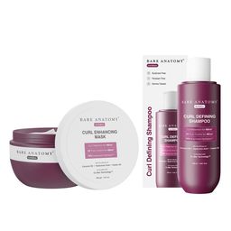 Bare Anatomy Set of Curl Defining Shampoo - 250ml & Curl Enhancing Hair Mask - 250g-43