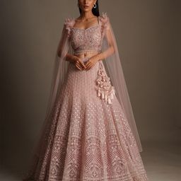 Chaashni by Maansi & Ketan Embellished Beads and Stones Ready to Wear Lehenga Choli-picture-49