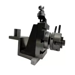MachEl Mini Fixed Vertical Slide (3-Slot) with Side Scale, Base Plate & 50 mm 4-Jaw Self-Centering Chuck for Mini Lathe-picture-42