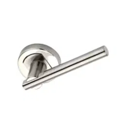 Bonus Compact 65 mm Mild Steel Brushed Steel Finish 111 Rose Mortice Lock Set-14
