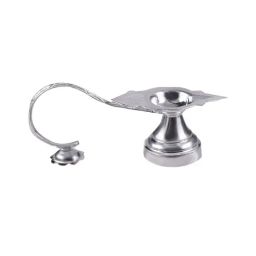 Joyalukkas 92.5 Sterling Silver Diya Stand - 40.27 gm-image-16