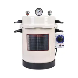 Florix Nation Pressure Cooker Type Sterilization Autoclave 13 L 11x9 with Dressing Drum, WEOO4959-26