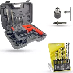 Hillgrove Chuck Size 26 mm Hammer Impact Drill kit 1200 W, HGCM803M1-17