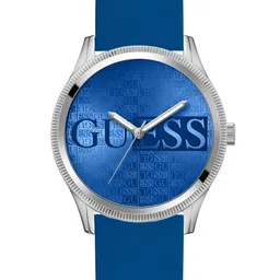 GUESS Men Printed Dial & Silicon Straps Analogue Watch GW0726G1-25