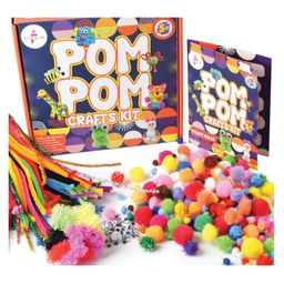 Kalakaram Pom Pom Crafts Kit - Multicolour-image-56