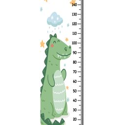 WENS Cartoon Alligator Height Chart Wall Decal Growth Chart- Green-image-14