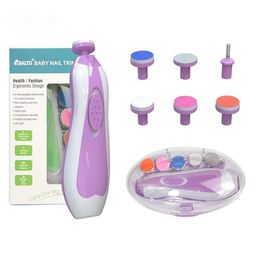 NeonateCare Baby Nail Clippers Safe for Newborn Toddler Toes Fingernails Care Trim Kit 6 Grinding Heads - MultiColor (Color and design may vary)-12