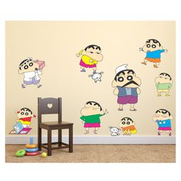 Wallstick Cute Shin Chan wallsticker Vinyl-image-56