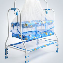 BUBBLEBABY Premium Buddy Cradle - Blue-28