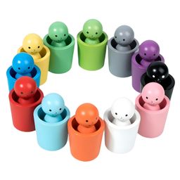 NEGOCIO Color Sorting Matching Cups Game Color Recognition Sensory Toy for Baby Kids- PACK OF 1- COLOR MAY VARY-23