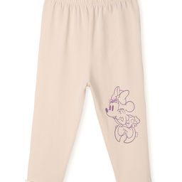 Nautinati Knit Disney Mickey & Friends Featuring Minnie Mouse Printed Leggings - Multi Colour-image-10