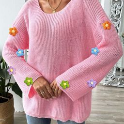 StyleCast Women Embroidered Pullover with Embroidered Detail-image-42