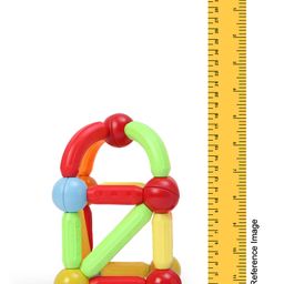 Maru & Sons Magnetic Balls and Rods Set Building Sticks Blocks Multicolor - 42 Pieces image 3