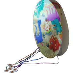Funcart Dinasaur Theme Pinata Khoi Bag - Multicolor image 4