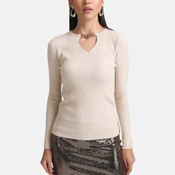 Kazo Women Chain Detail Pullover-image-65