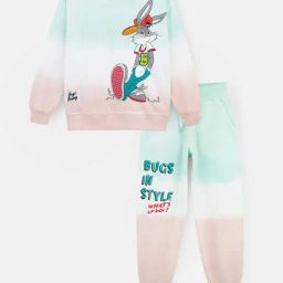 Nap Chief Kids Multicolor Printed Relaxed Fit Sweatshirt & Joggers-image-47
