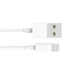 CRYSTONICS Lightning Cable  1m iPhone 7 Lightning to USB Type A Data Sync and Charge (White) image 3