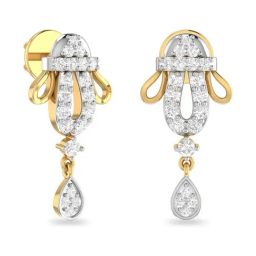 PC Jeweller Abracham 18k Gold Earrings for Women-image-48