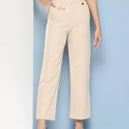 Aarika Beige Straight Fit Pants-picture-49