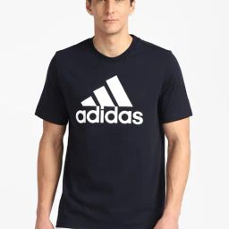 adidas Dark Navy Round Neck T-Shirt-image-62