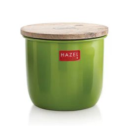 HAZEL Green Galvanized Metal Tea Coffee Sugar Container (1.05L)-image-31