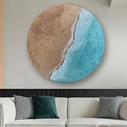 The Art House Abstract Multicolor Canvas Painting-6