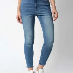 Pepe Jeans Light Blue Skinny Fit High Rise Jeans-picture-6