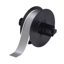 BRADY Continuous Label Roll 1-1/8 inch Width Vinyl Gray, 6UMN3 (Roll of 100 Feet)-10