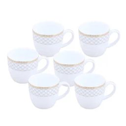 Peggy Oliver Multicolor Porcelain Denver Tea And Coffee Cup Set Of 6-image-58