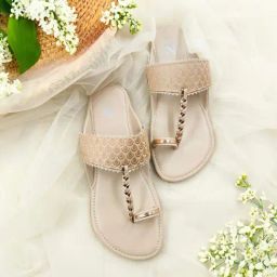The Madras Trunk Women Haikukaya White Kolhapuri-image-83