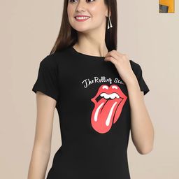 Mast & Harbour Women Pack Of 2 Typography Printed Applique T-shirt-image-80