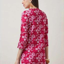 Soch Fuchsia Pink Printed Tunic image 2