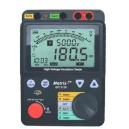 Metrix+ DIT 3125 Digital Insulation Tester-9