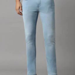 Louis Philippe Blue Slim Fit Jeans-image-54