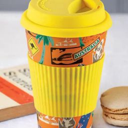 Freelance Yellow Bamboo Set of 1 Mugs-26