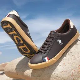 U.S. Polo Assn. Men's Brown Casual Sneakers-picture-31