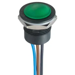 APEM PB SWITCH, SPDT, 2A, 24VDC, WIRE LEADED, IAR5F1300-picture-13