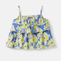 Nauti Nati Nautinati Girls Floral Printed Cotton Bardot Top | Age 2 - 10 Years-image-94