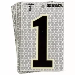 BRADY Number Label 5 inch Character Height Archivo Narrow Font, 14R173 (Pack of 10 Pcs)-image-60