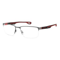 Carrera Gunmetal Rectangular Eye Frame for Men-picture-9