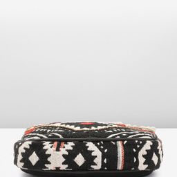 Sangria Geometric Printed Structured Sling Bag image 5