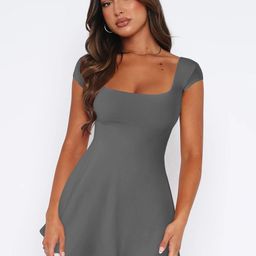 HERE&NOW Fit & Flare Mini Dress-image-17