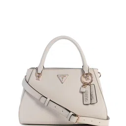 GUESS PU Structured Satchel-34