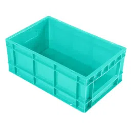 SINGHAL Multipurpose Plastic Storage Bin Green 19 L Capacity 500x325x150 mm (Pack of 5)-image-41