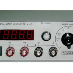SIGMA Digital Micro Ohm Meter (Measuring Range 20000µ ohm to 20K Ohm)-43