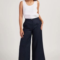 Creatures of Habit Women Straight Fit High-Rise Culottes Trousers-image-44