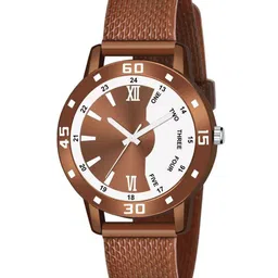 Gopal Shopcart Unisex Embellished Dial & Bracelet Style Straps Analogue Watch C_1002 BRO D Aeviyo Women S-picture-9